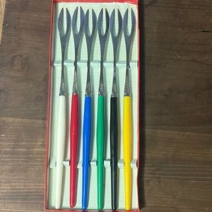 Vintage Fondue Skewers